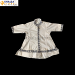 Kids Embroidery chola (white)