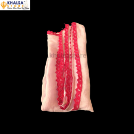 Kids Embroidery  chola set for girls with dupatta and pajami (Baby pink)