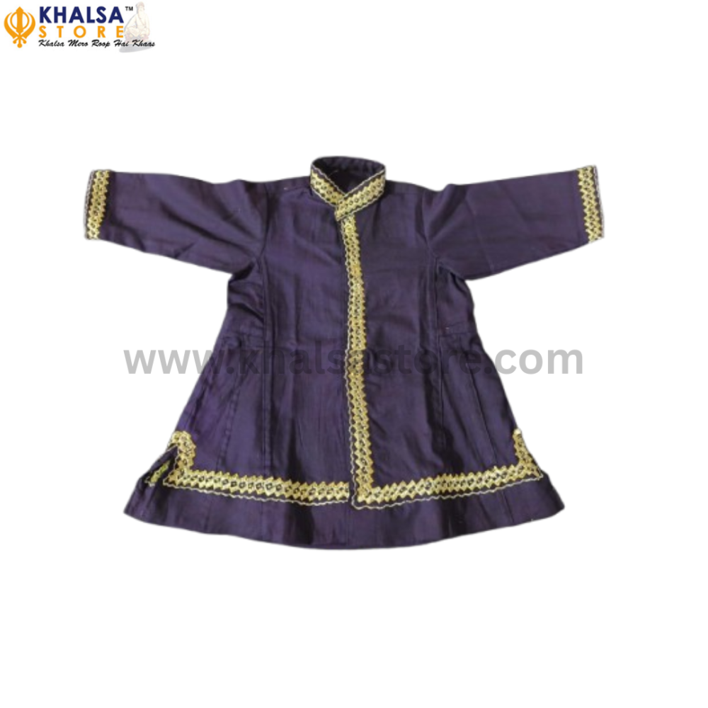 Kids Embroidery chola (akali Blue)