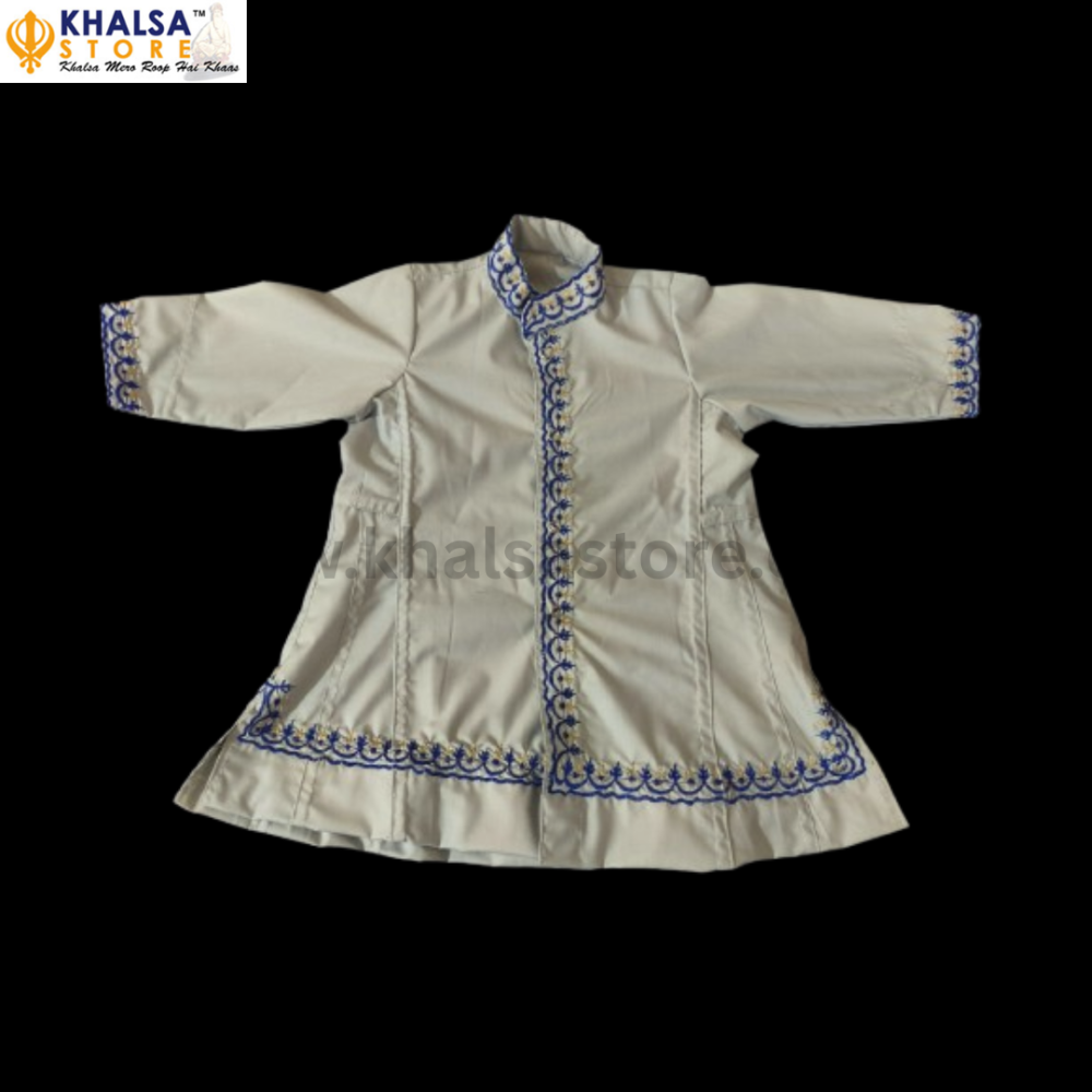 Kids Embroidery chola (light grey)