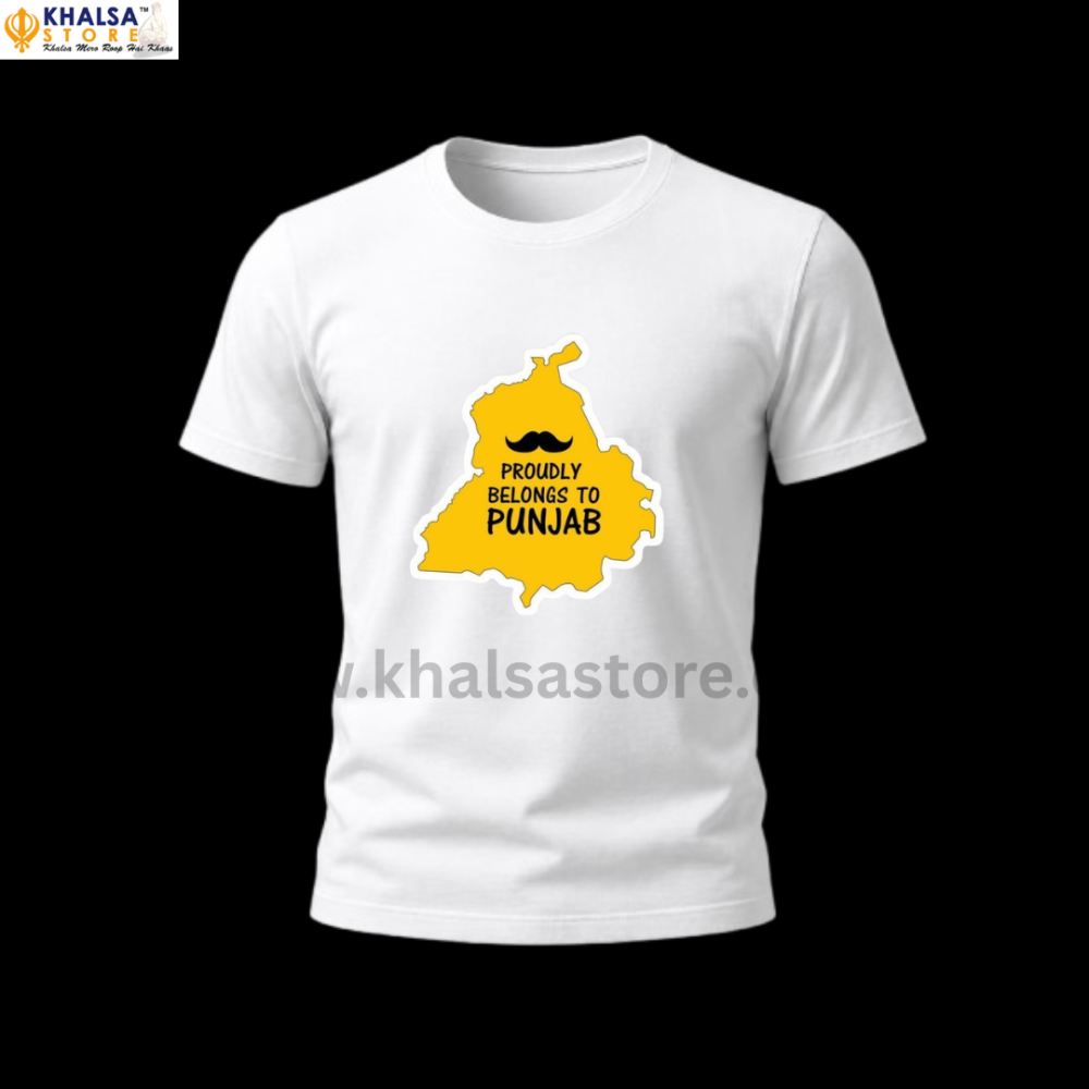 T-shirt Proudly Belongs to Punjab