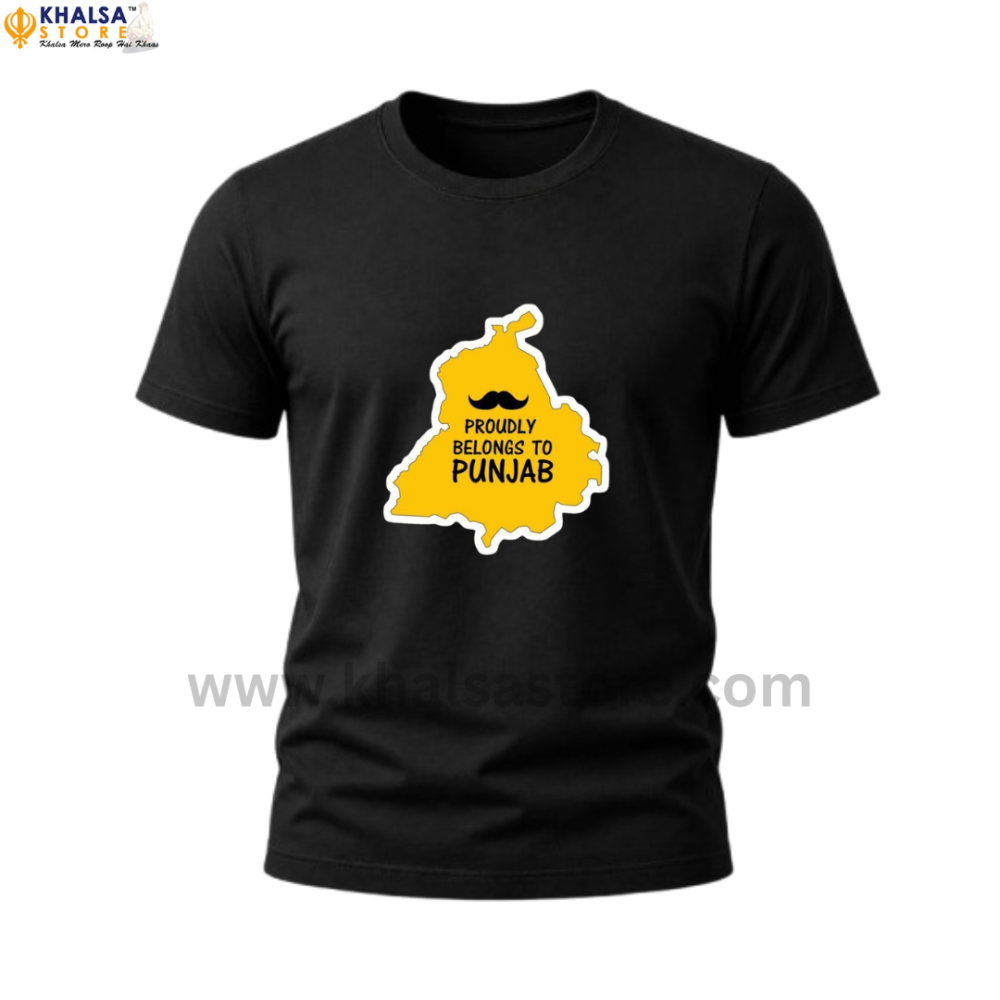 T-shirt Proudly Belongs to Punjab