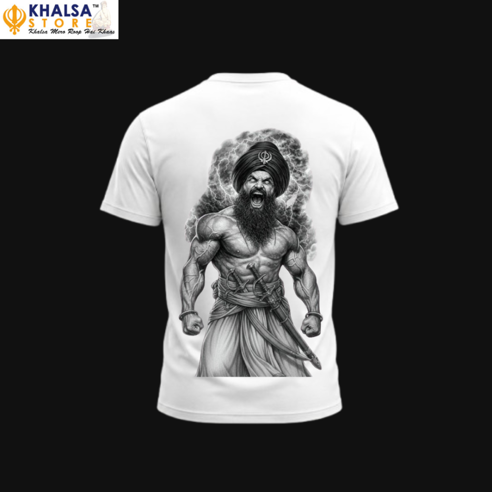 T-shirt Nihang Singh warrior (Back side)