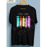 T-Shirt -Live Like Punjabi