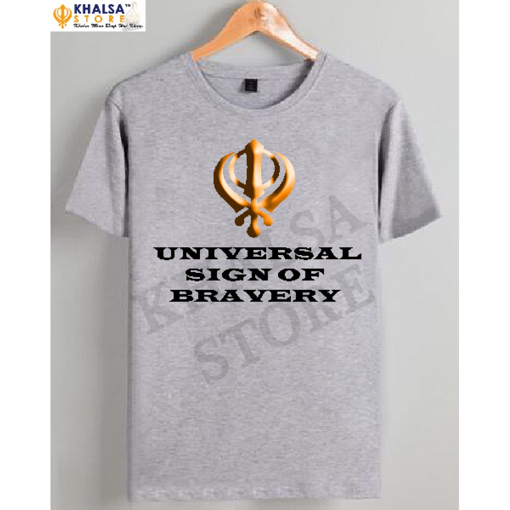 Punjabi T-Shirt -Sign Of Bravery