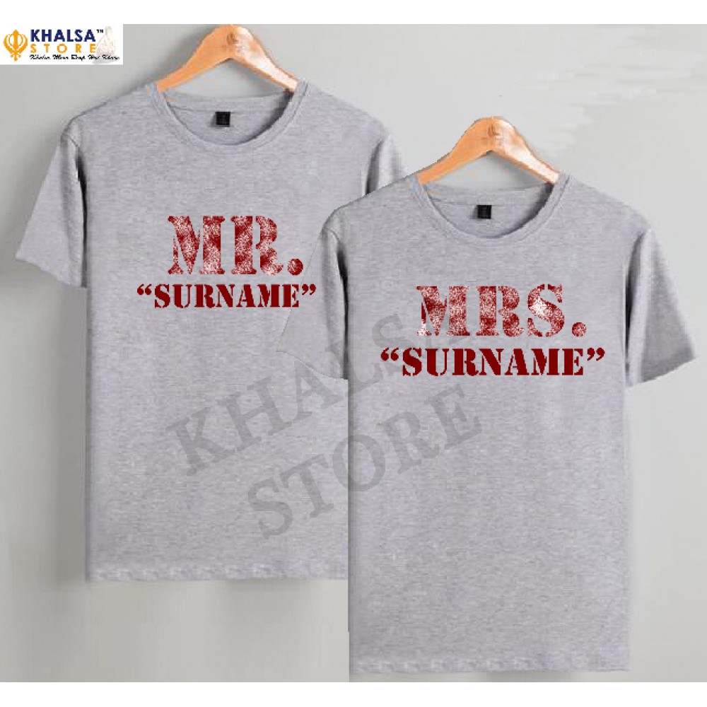 Punjabi Couple T-Shirts