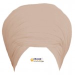 Sikh Dumala - LIGHT BROWN - VOILE