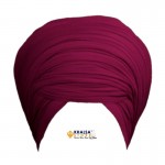 Sikh Dumala - MAROON - VOILE