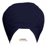 Sikh Dumala - NAVY BLUE - VOILE