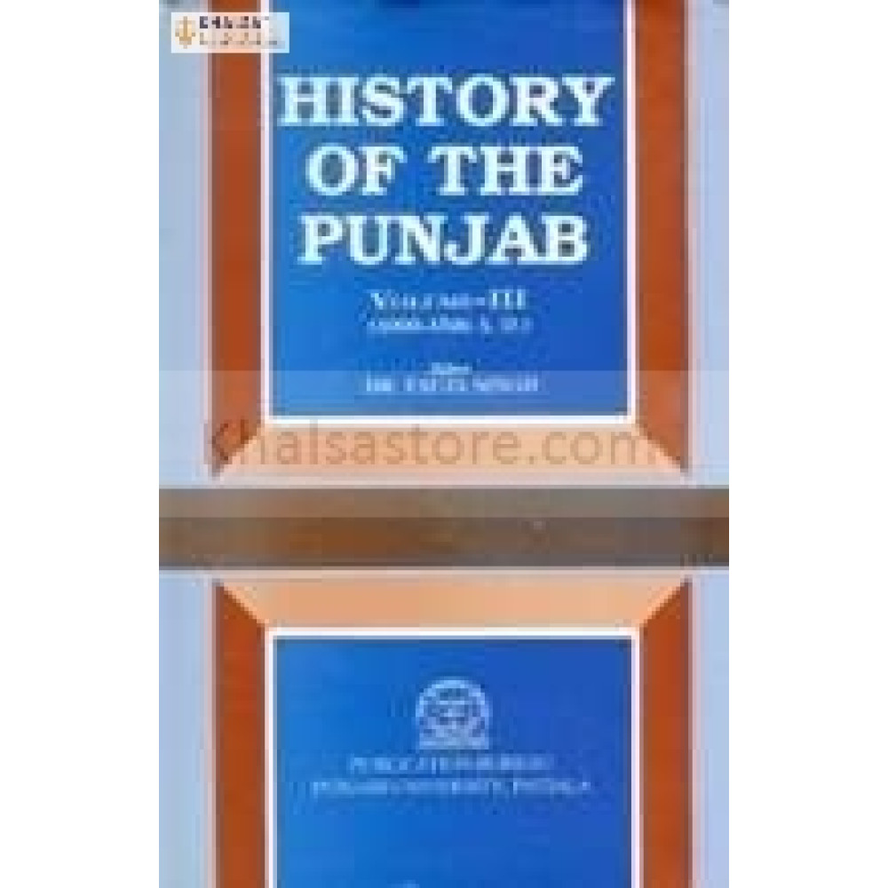 History of the punjab&vol.3