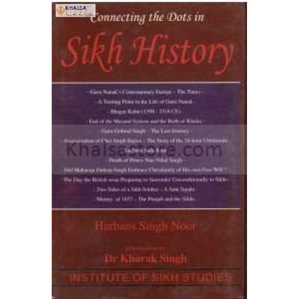 Connecting the dots in sikh history