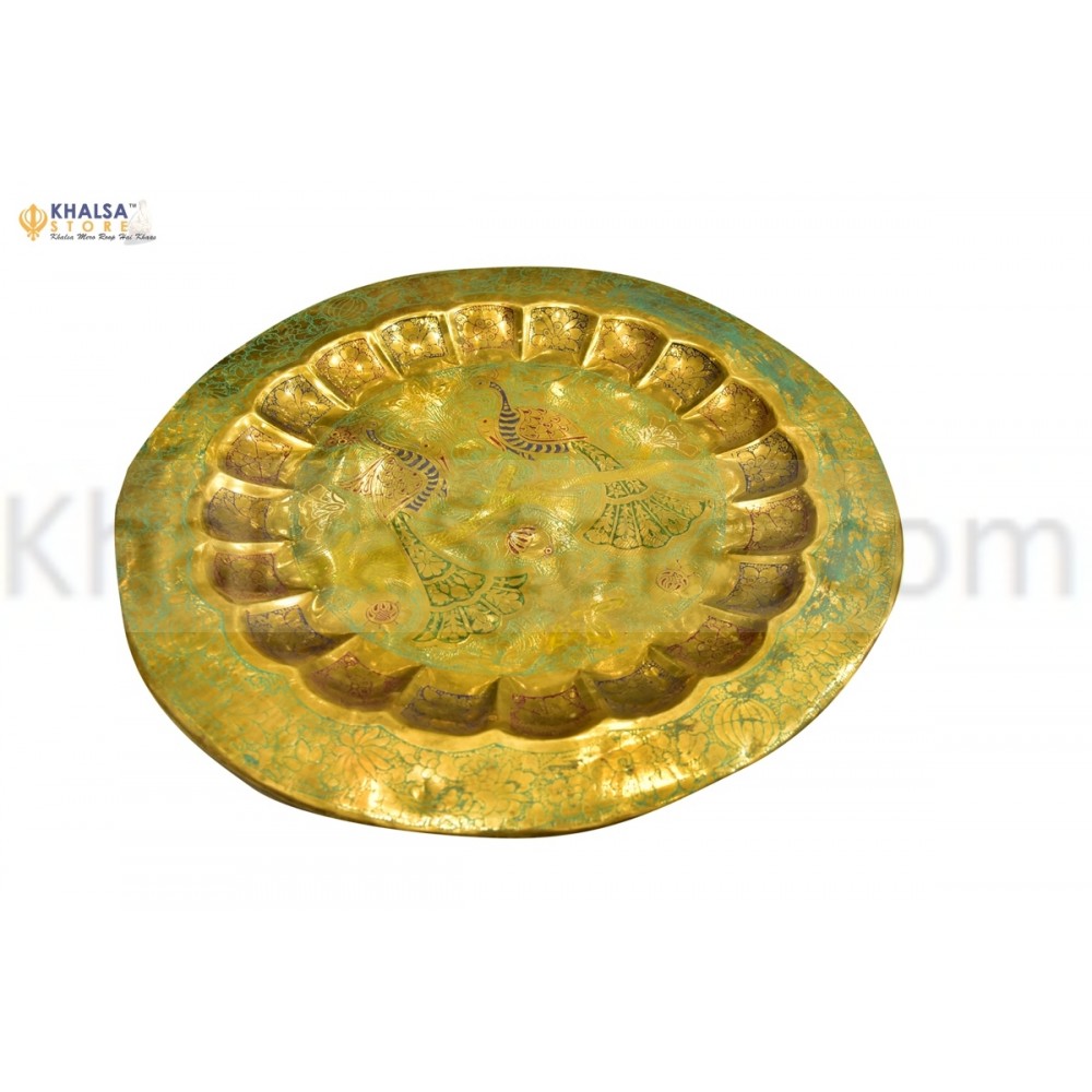 Thali brass  ( 30 cm )